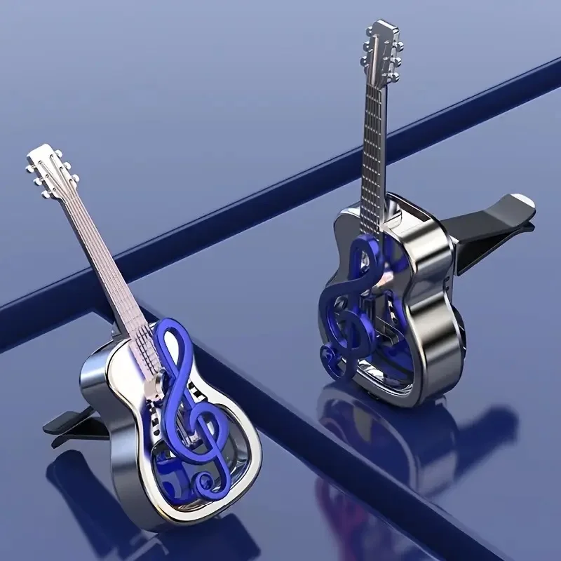 Auto Lufterfrischer Mit Ätherisches Öl Gitarre Auto ar Air Vent Parfüm Duft Lufterfrischer Auto Innen Zubehör Dekoration Image