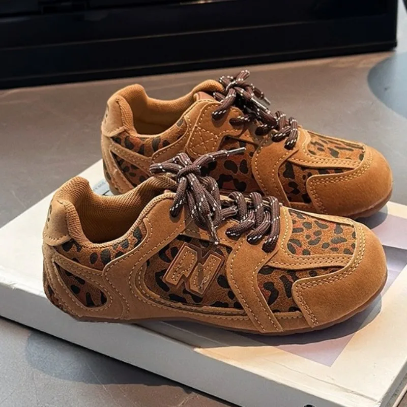 Chaussures décontractées pour enfants, chaussures plates de course en plein air, chaussures d