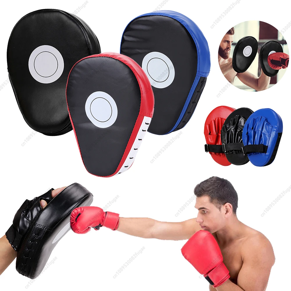 Boxen Hand Ziel Gebogene Boxen Pads MMA Ziel Fokus Boxhandschuhe Thai Strike Kick Schild Haken Jab Pads Kickboxen Training Image