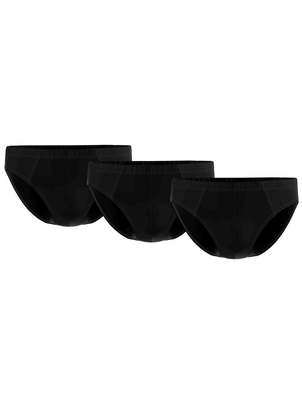 Seidensticker Slip 3er Pack Herren schwarz, XL Image