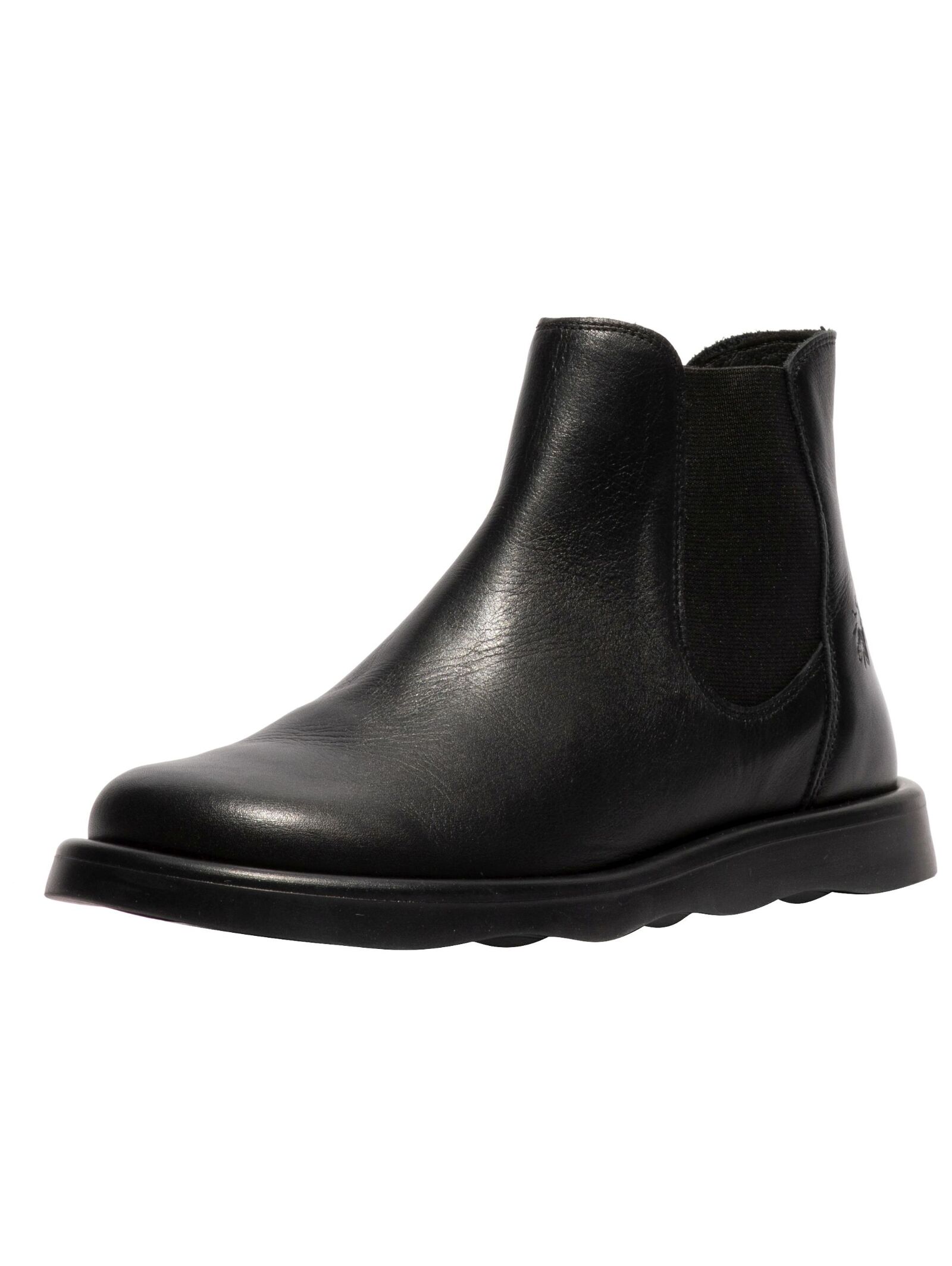 Stiefelette FLY LONDON "Fly London Stiefelette Leder/Textil", Damen, Gr. 36, schwarz, Leder, Textil, Schuhe Stiefelette