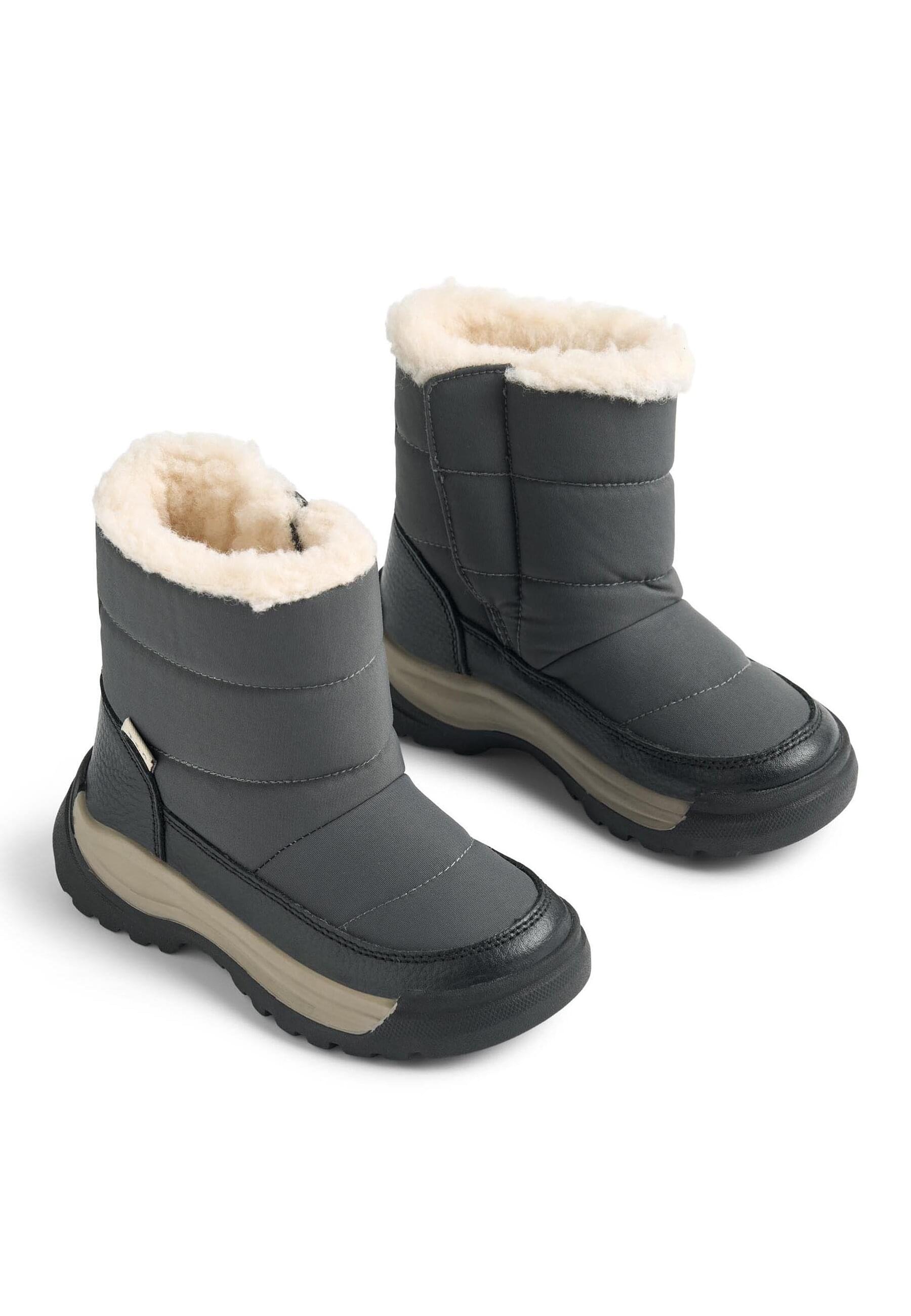 Stiefel WHEAT "WHEAT Winterboot Liza Tex", Damen, Gr. 35, schwarz, unifarben, Schuhe Stiefel