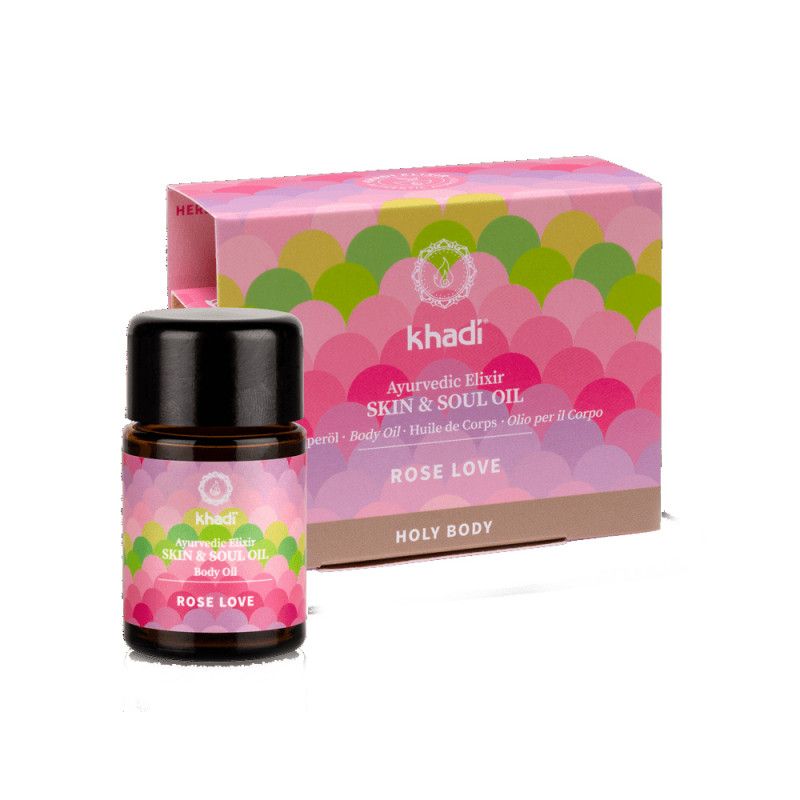 Khadi - Mini olio corpo Rose Love 10 ml