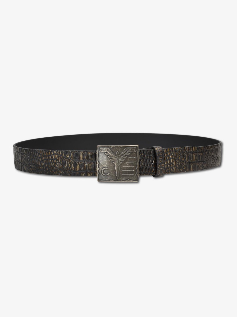 Carlo Colucci Ledergürtel Herren braun, 110 Image