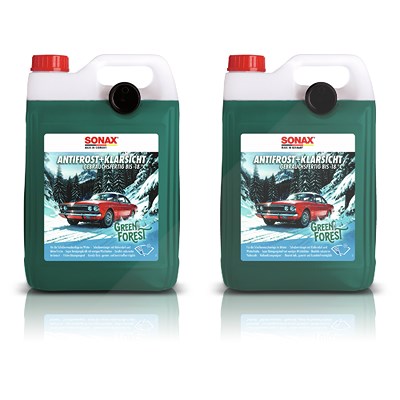 Sonax 2x 5 L AntiFrost+KlarSicht bis -18 °C Green Forest [Hersteller-Nr. 01385000] Image