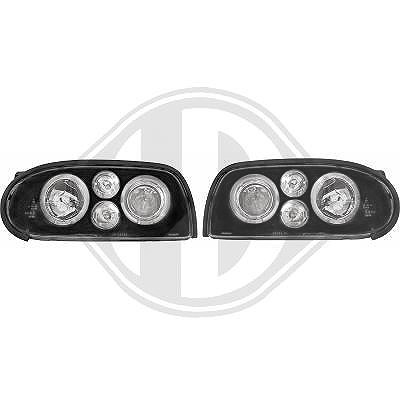 Diederichs Hauptscheinwerfersatz [Hersteller-Nr. 2212385] für VW