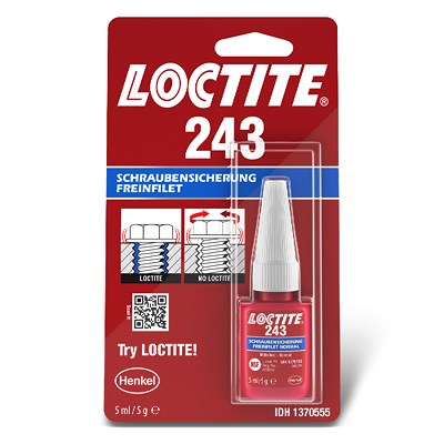 Loctite 5 ml 243 Schraubensicherung mittelfest [Hersteller-Nr. 1370555] Image