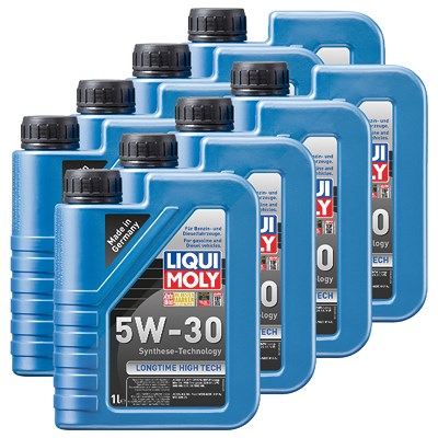 Liqui Moly 8x 1 L Longtime High Tech 5W-30 [Hersteller-Nr. 1136] Image