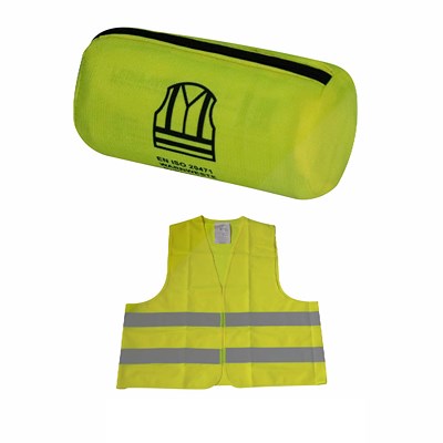 Thomatex Warnweste-Rolle nach EN 20471 gelb im Textilbeutel [Hersteller-Nr. 4206871] Image