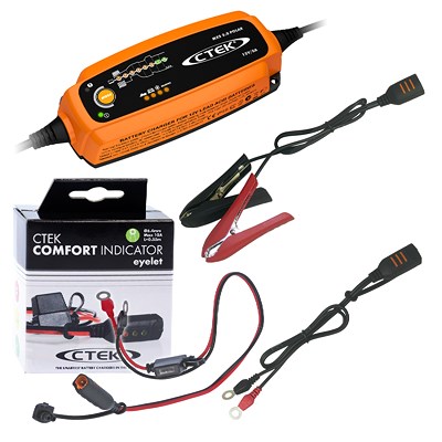 Ctek MXS 5.0 Polar + Comfort Indicator Ringkabel M6 [Hersteller-Nr. 10850375] Image