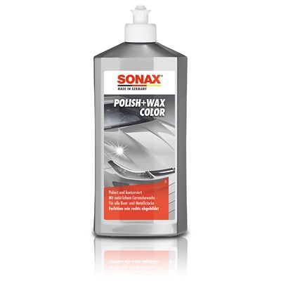Sonax 1x 500ml Polish & Wax Color silber/grau [Hersteller-Nr. 02963000]