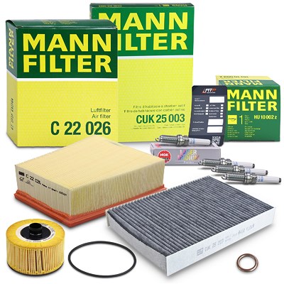 Mann-filter Inspektionspaket SET C [Hersteller-Nr. 40675697] für Renault