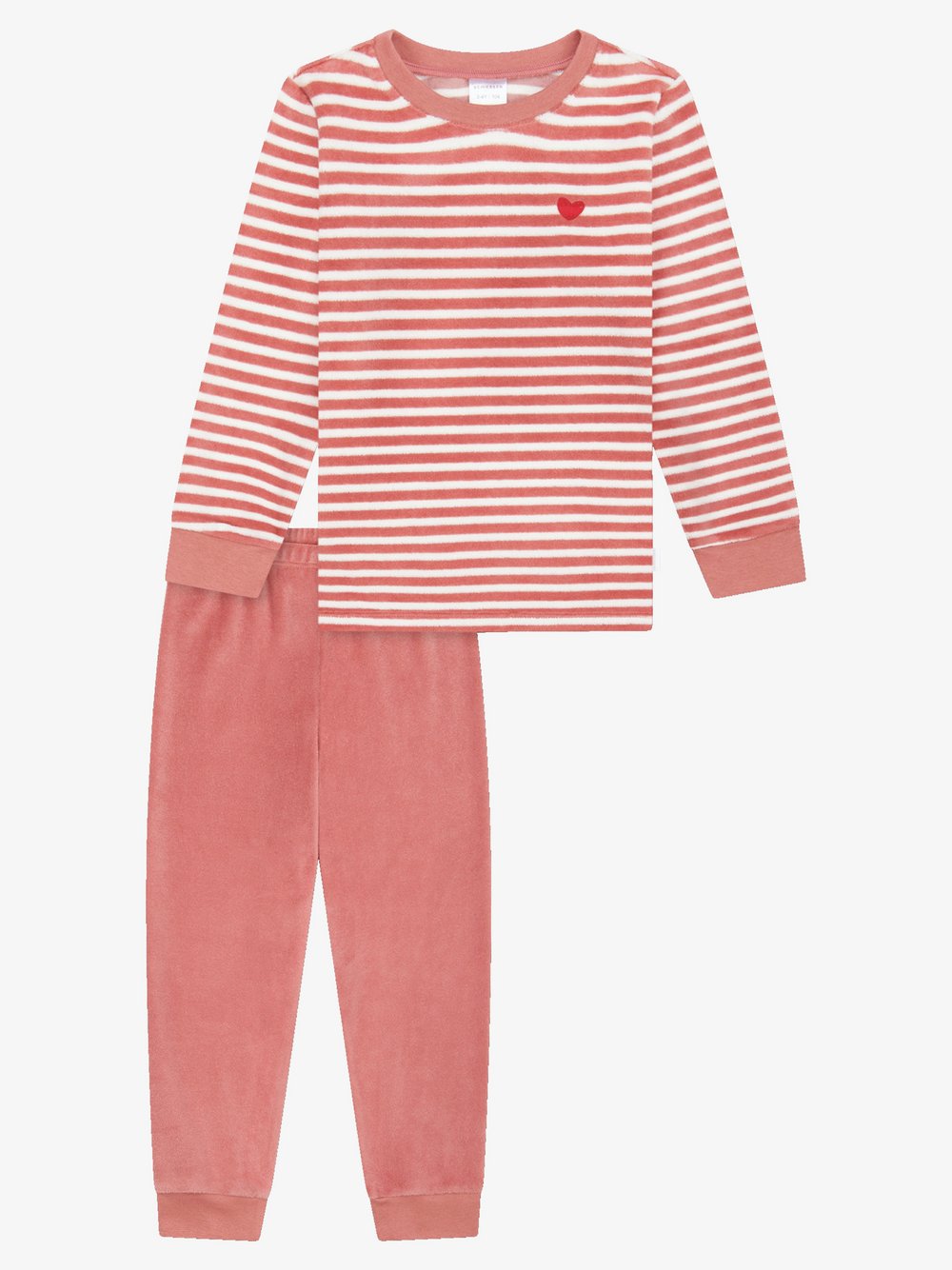 Schiesser Pyjama Mädchen altrosa, 104 Image