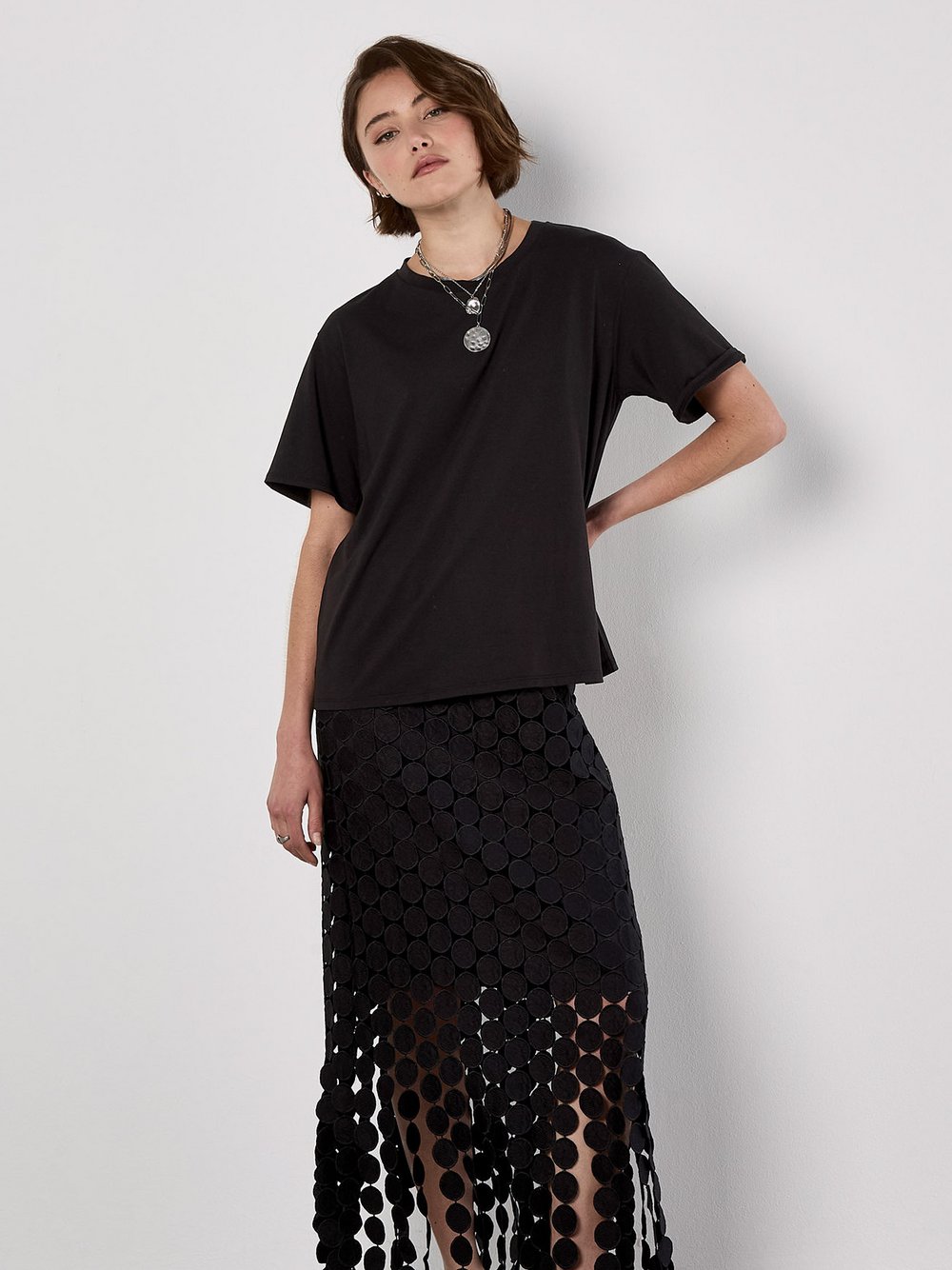 Apricot Rock Damen schwarz, 34