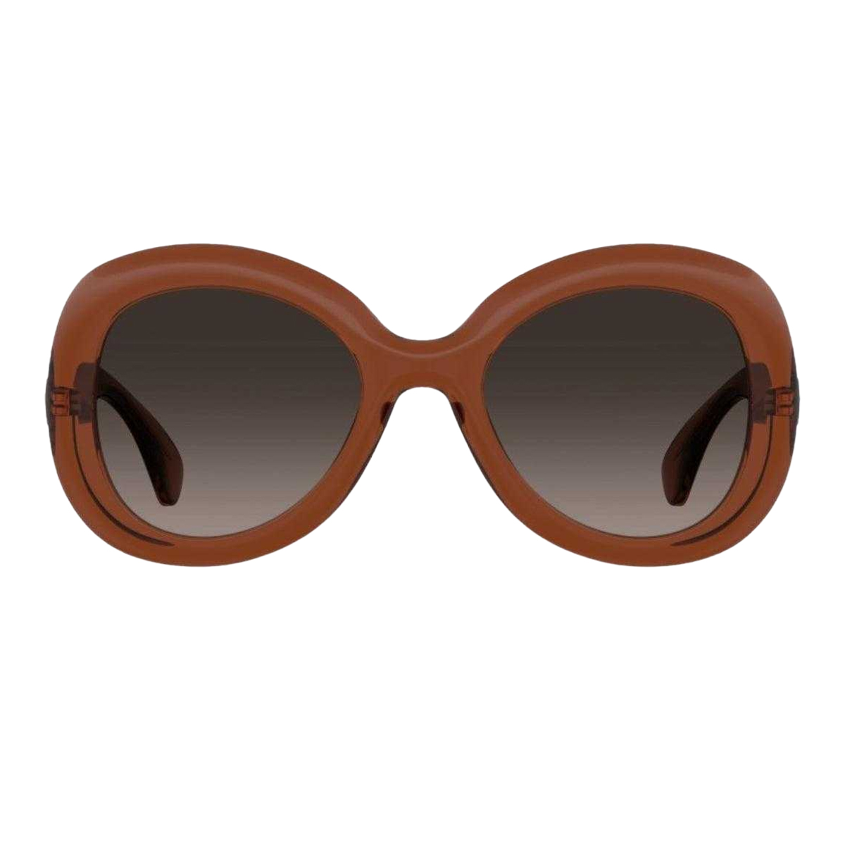 Moschino - Runder Rahmen-Sonnenbrille für Damen (Rot) Image