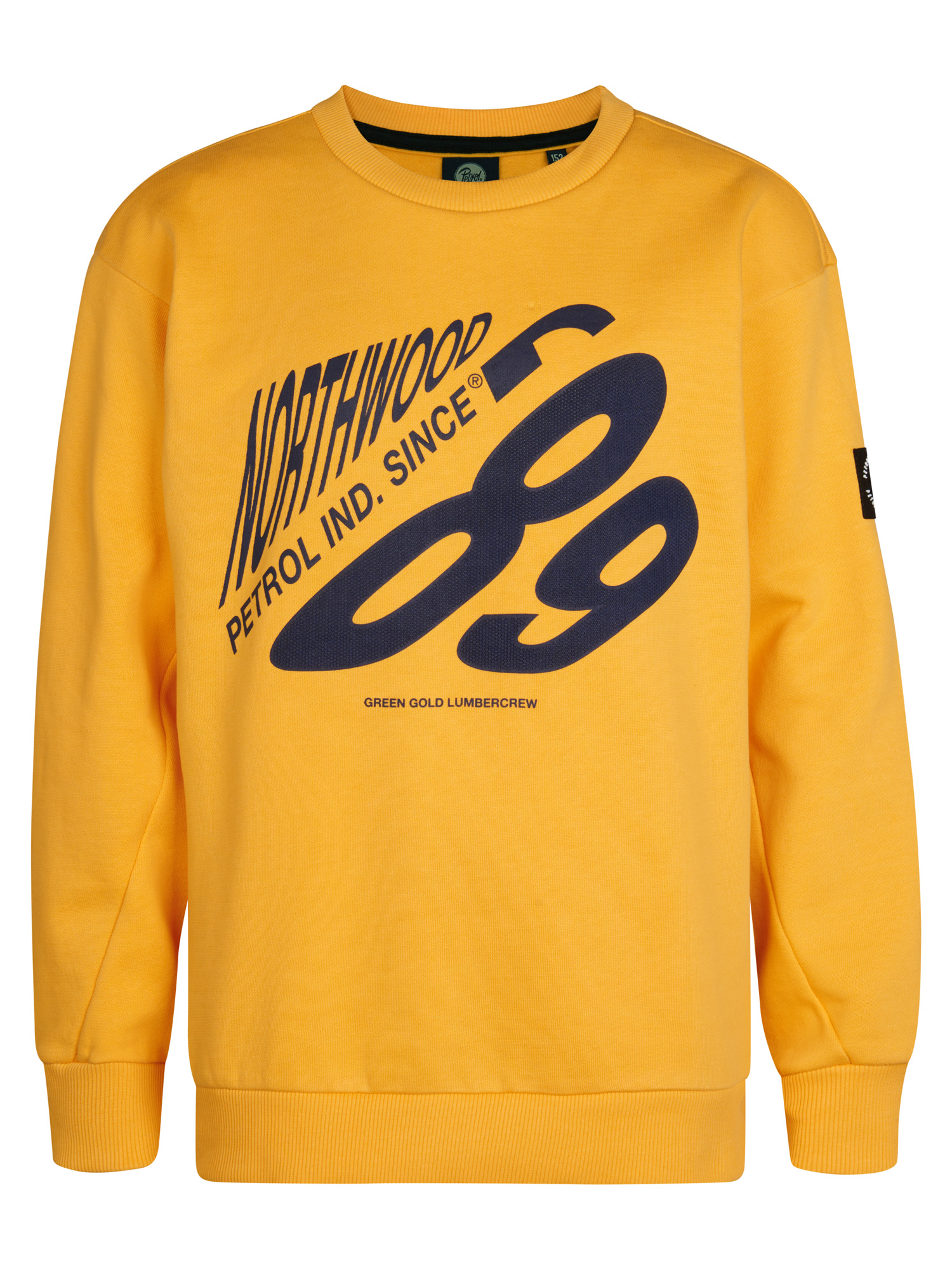 Petrol Industries - Grafischer Pullover Allegheny Jungen - Gelb Image