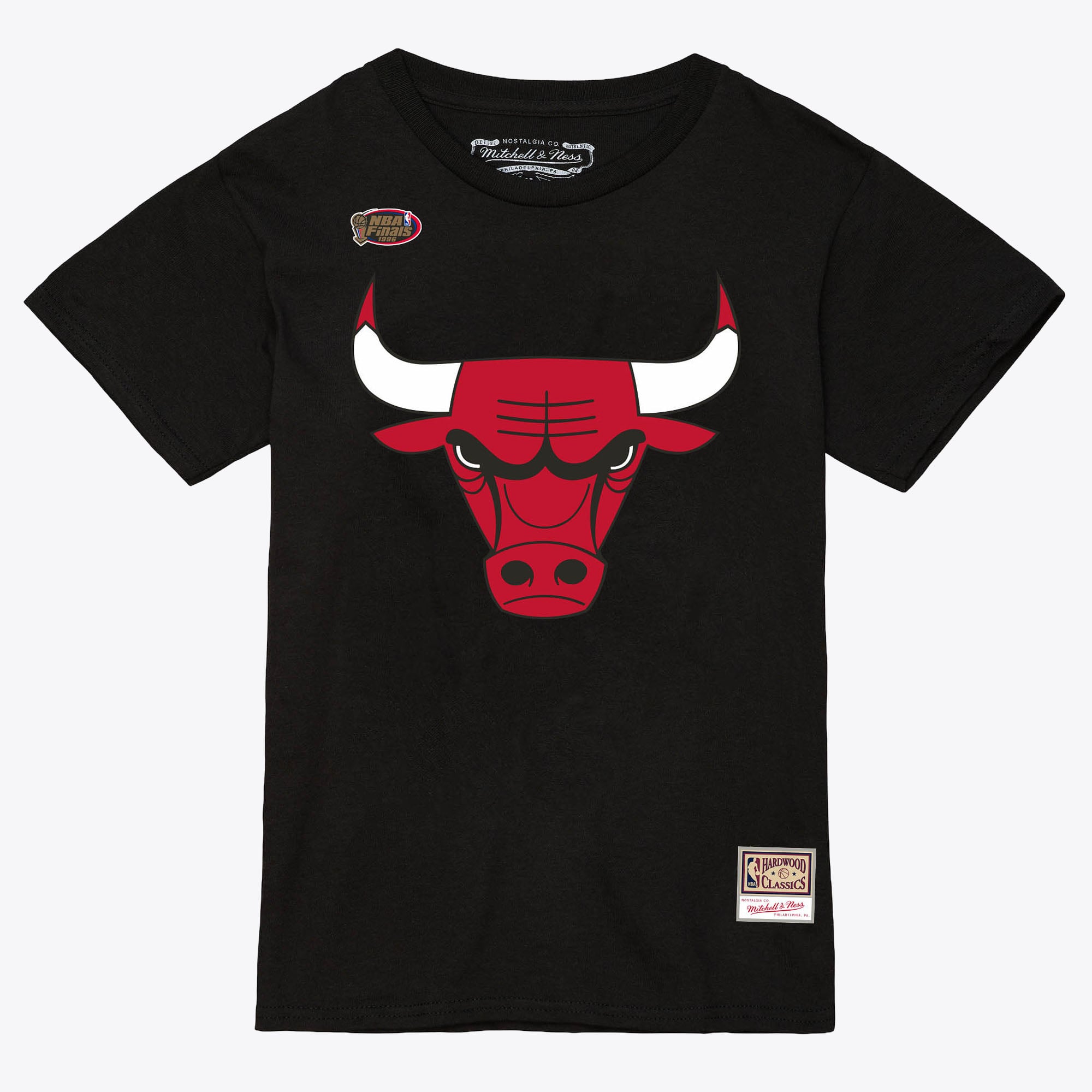 Chicago Bulls Mitchell & Ness Team-Logo-T-Shirt