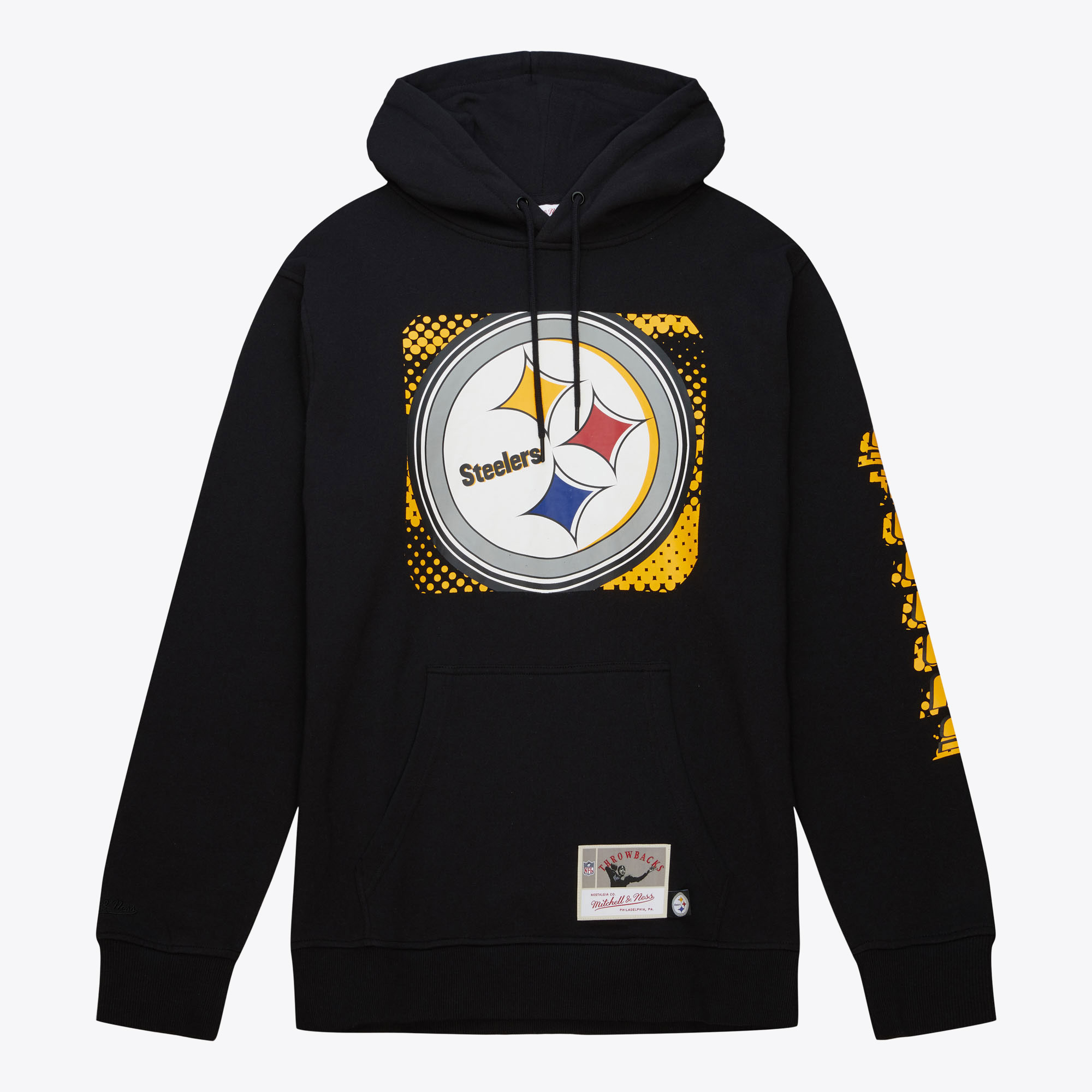 Pittsburgh Steelers Mitchell & Ness Big Face 7.0 Hoodie Image
