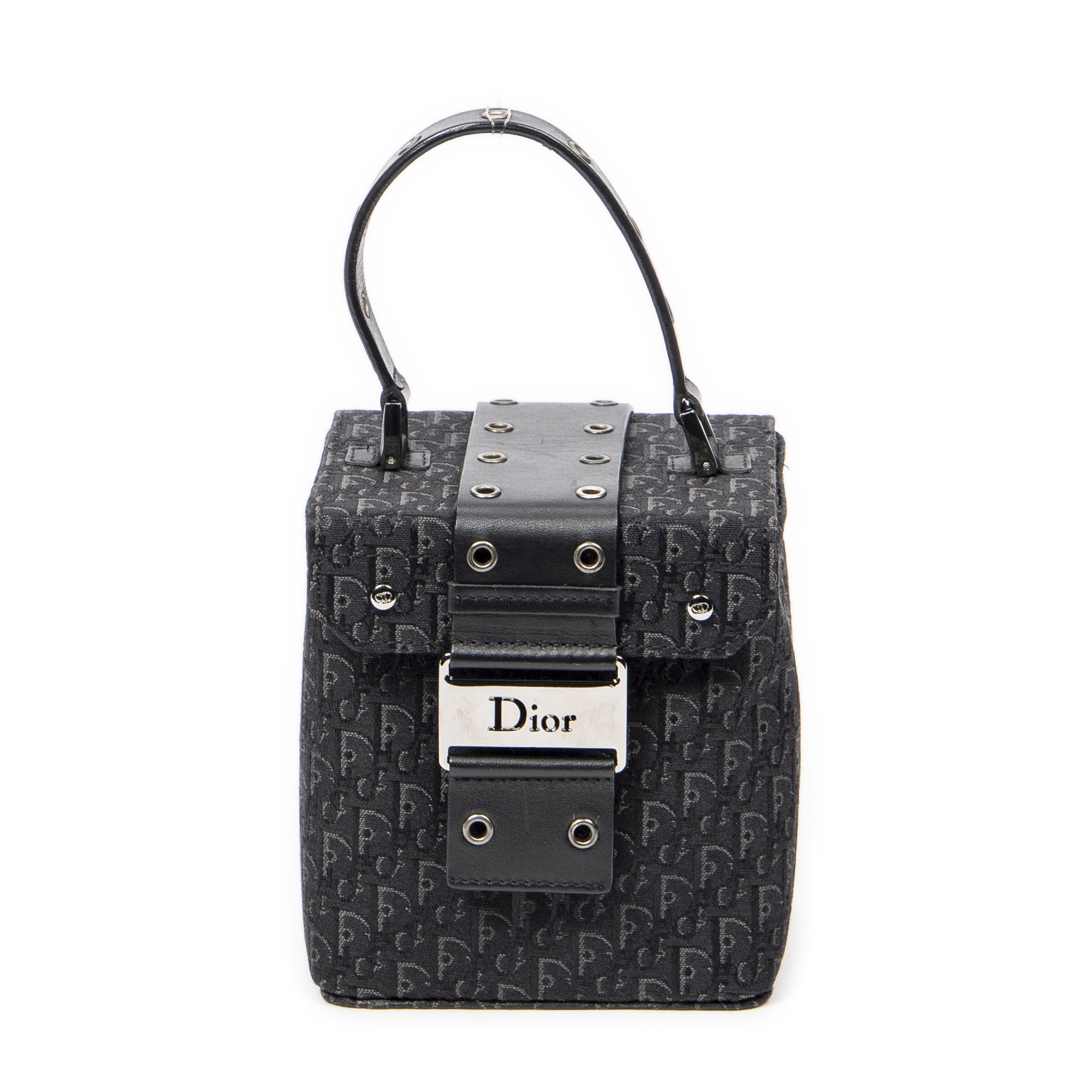 Dior Pre-owned Womens Street Chic Mini Vanity Case Pouch - Black - One Size | Dior Pre-owned Sale | Discount Designer Brands