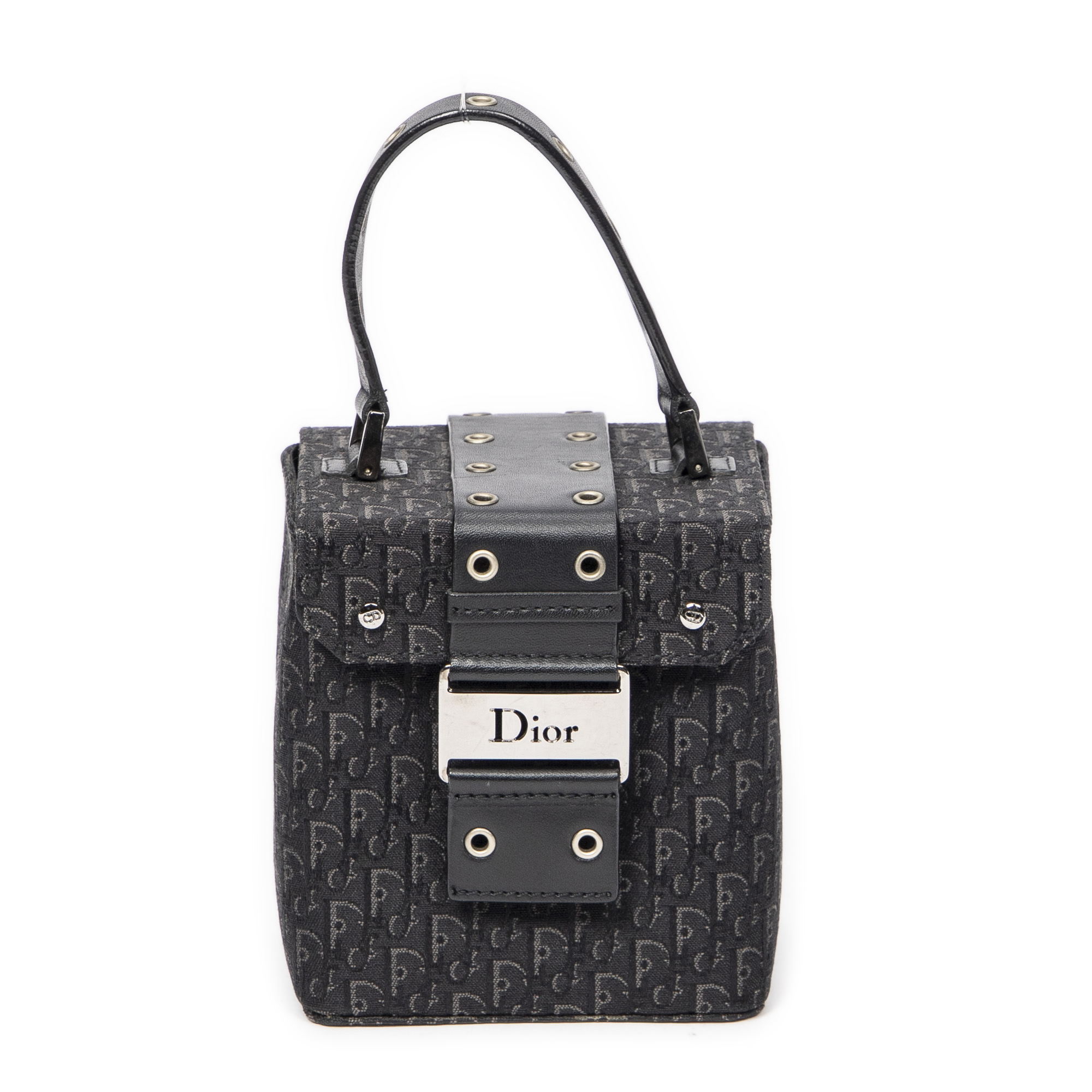 Dior Pre-owned Womens Street Chic Vanity Case Handbag - Black - One Size | Dior Pre-owned Sale | Discount Designer Brands