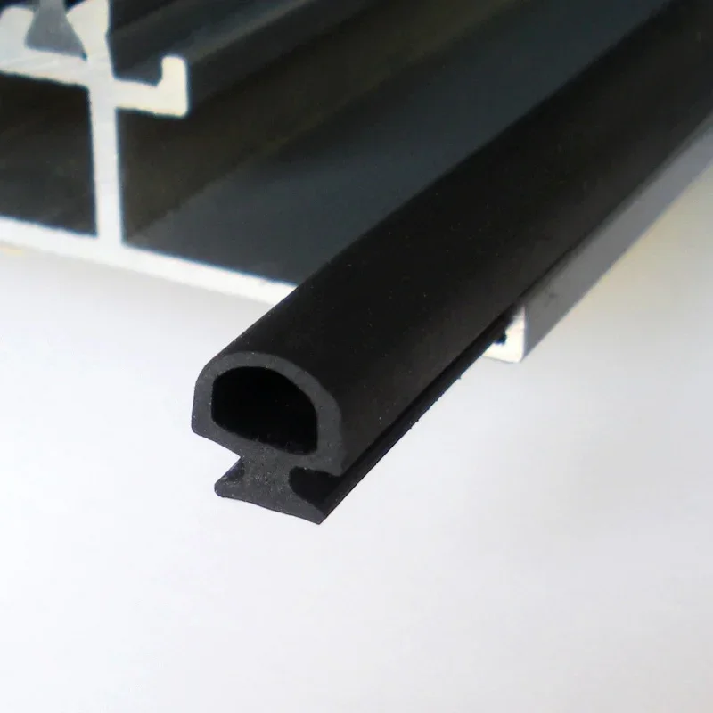 Untere Breite 5/6/7 mm, EPDM-Dichtungsstreifen, Brücke, Aluminium, Tür-/Fenster, versiegelte Kunststoffstreifen, energiesparende Fenster und Türen