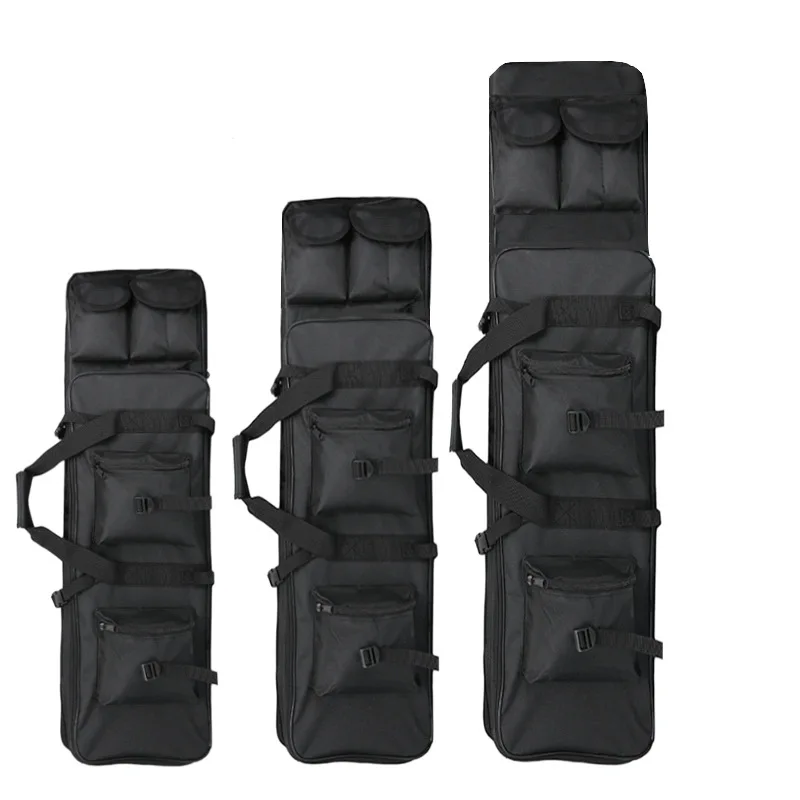 85 cm 95 cm 120 cm Jagd Tasche Gewehr Platz Tragen Tasche Taktische Doppel Carbine Gun Schutz Fall Rucksack mit schulter Gurt Image