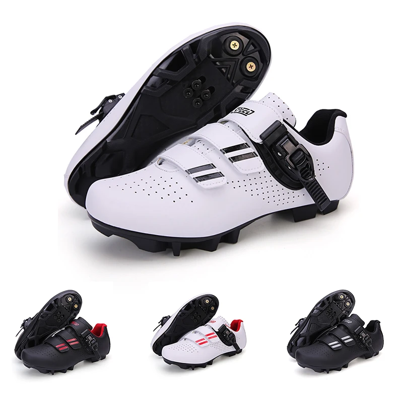 Herren Mountainbike Schuhe Herren Indoor Radfahren Schuh Gravel SPD Schuhe Kompatibel mit SPD Stollen MTB Schuhe für Männer, SPD Radfahren Schuh