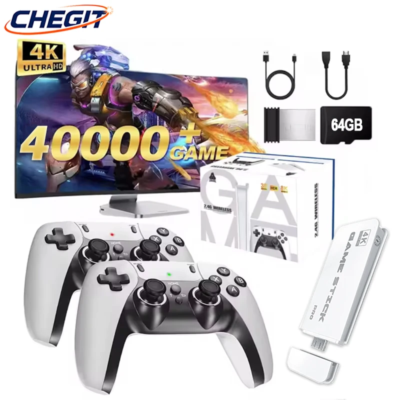 M15 4K Video Game Console Game Stick Retro Handheld Game Player Built-in 3/40000 Games For GBA/SFC/Arcade Game Boy Gift