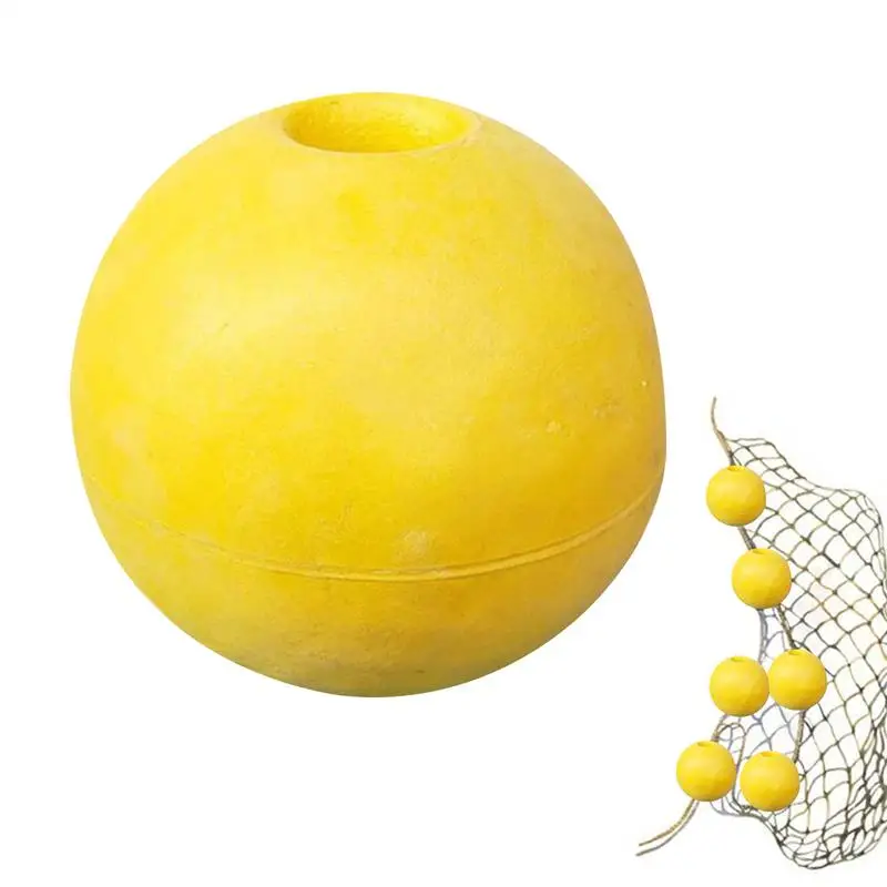 10mm PVC Schaum Ball Boje Float Ball Tiefwasser Angeln Float Auftrieb Ball Outdoor Schwimmende Angelgerät für Boot schwimmbad Image