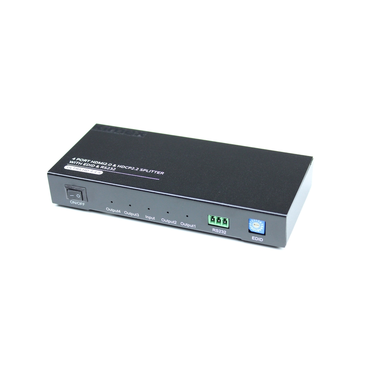 KIMEX - HDMI2.0 & HDCP2.2 Splitter, 1 Eingang-4 Ausgänge, EDID, RS232, 4K60Hz Image