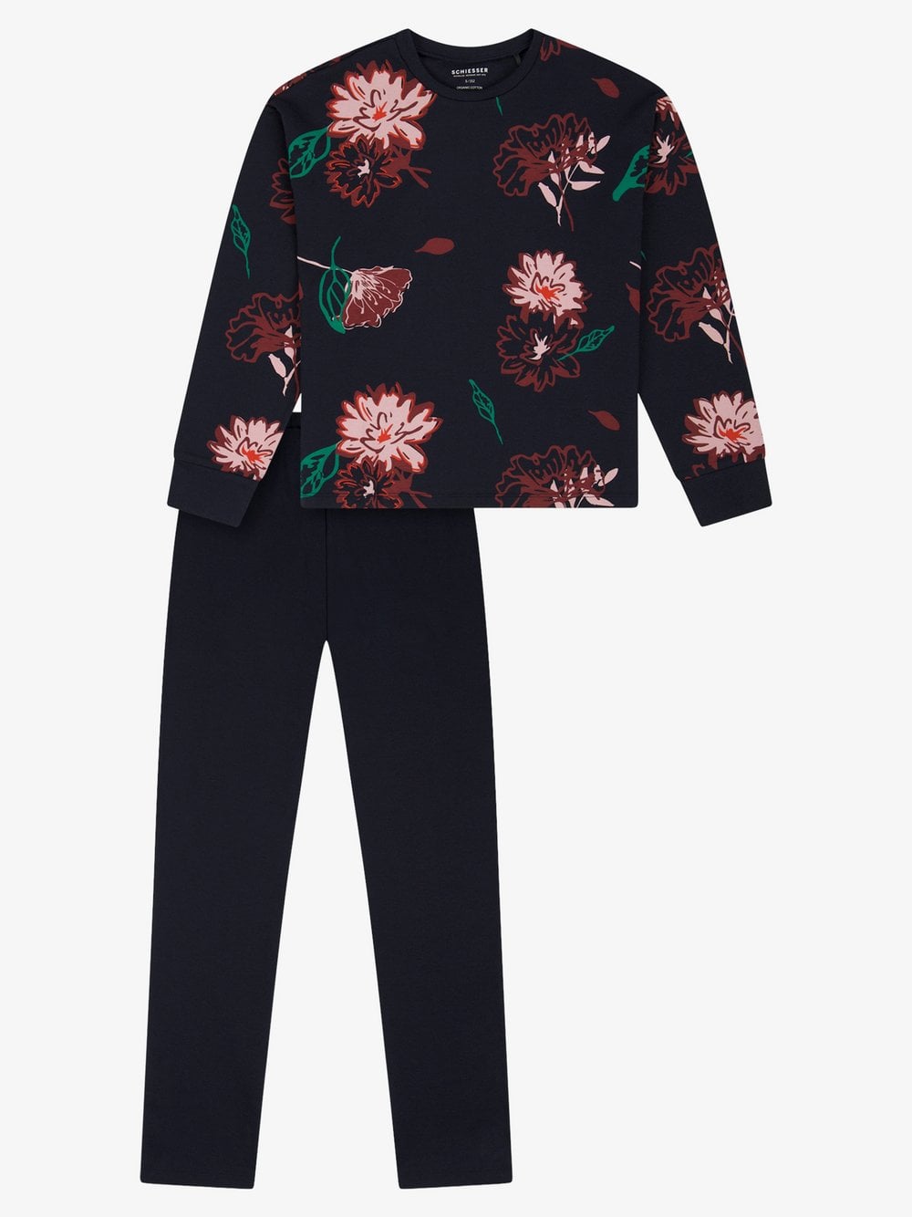 Schiesser Pyjama Mädchen marine, 152 Image