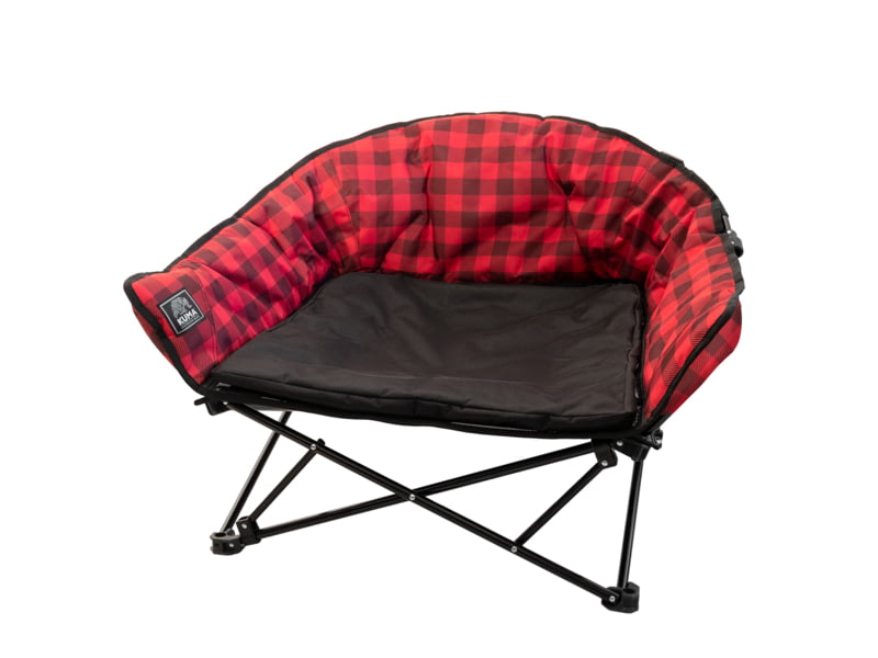Kuma Outdoor Gear Lazy Bear Dog Chair Bed Red/Black 844-KM-DG-RPB