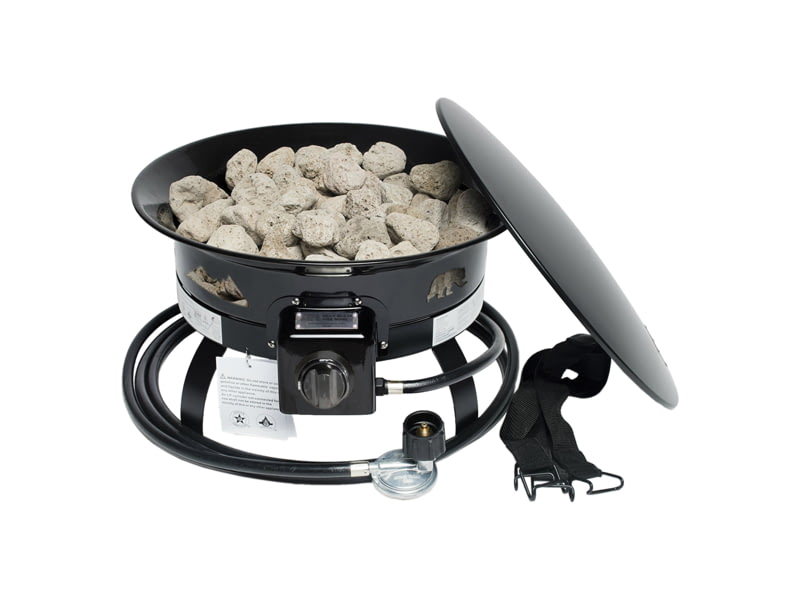 Kuma Outdoor Gear 19in Bear Blaze Fire Bowl Black 449-KM-BBFB-BB