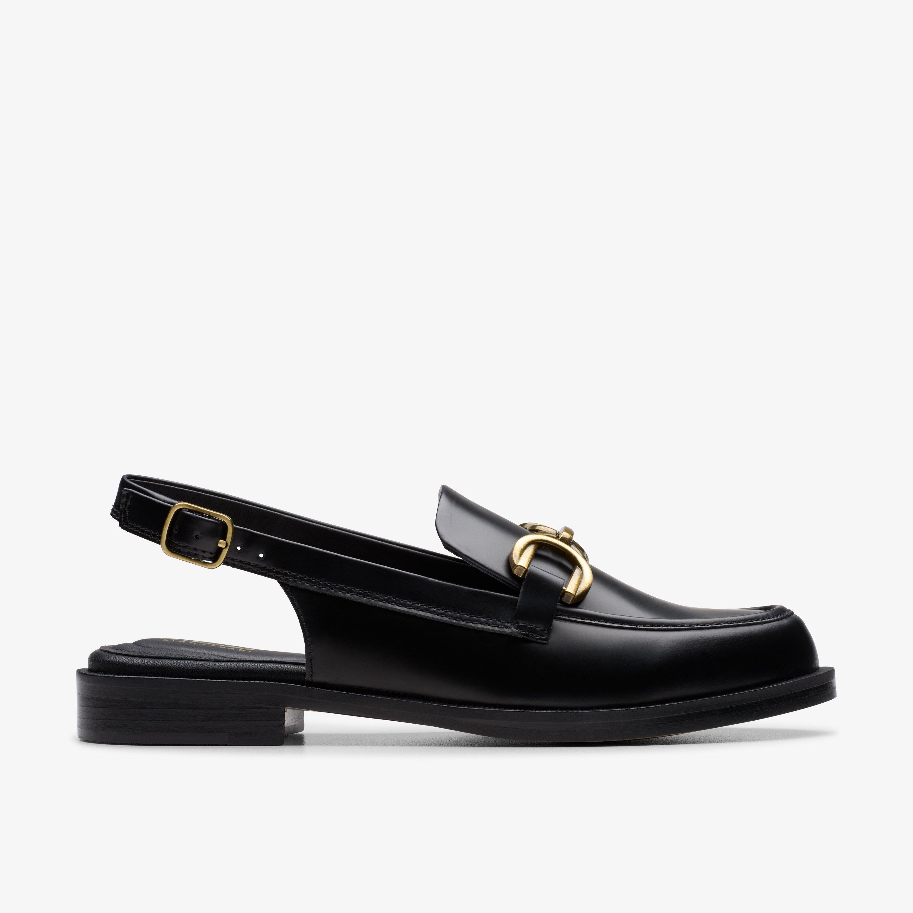 Straven Sling Black Leather Schuhe EU 38