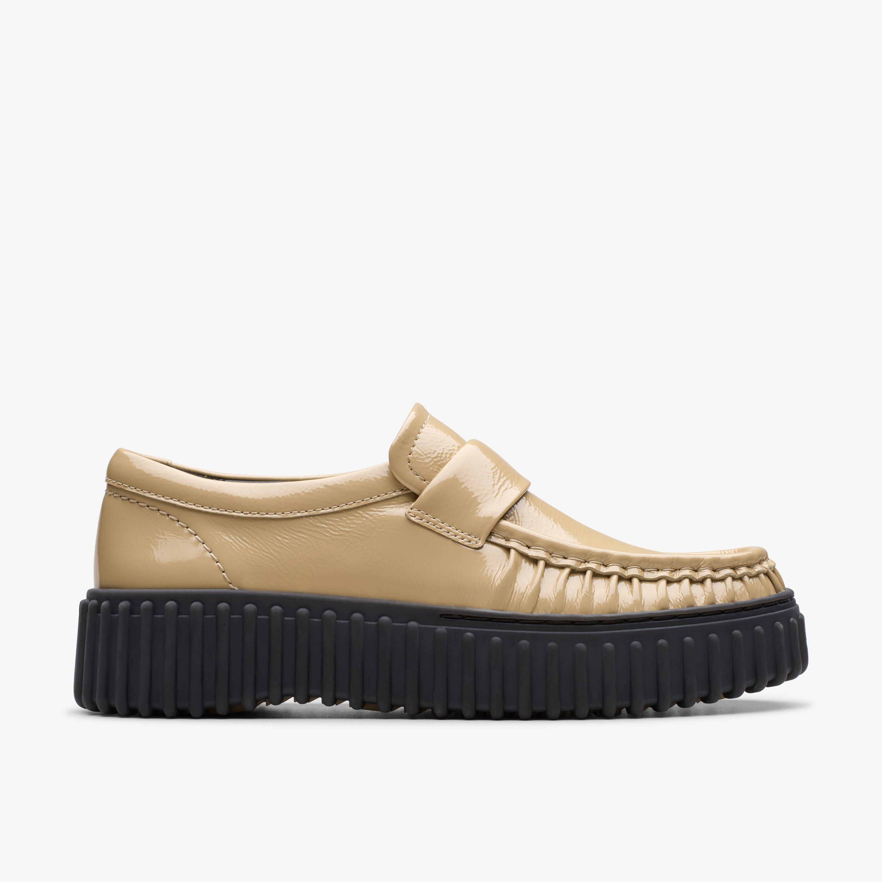 Torhill Mokassins Beige Lackschuhe EU 37,5 / UK 4,5