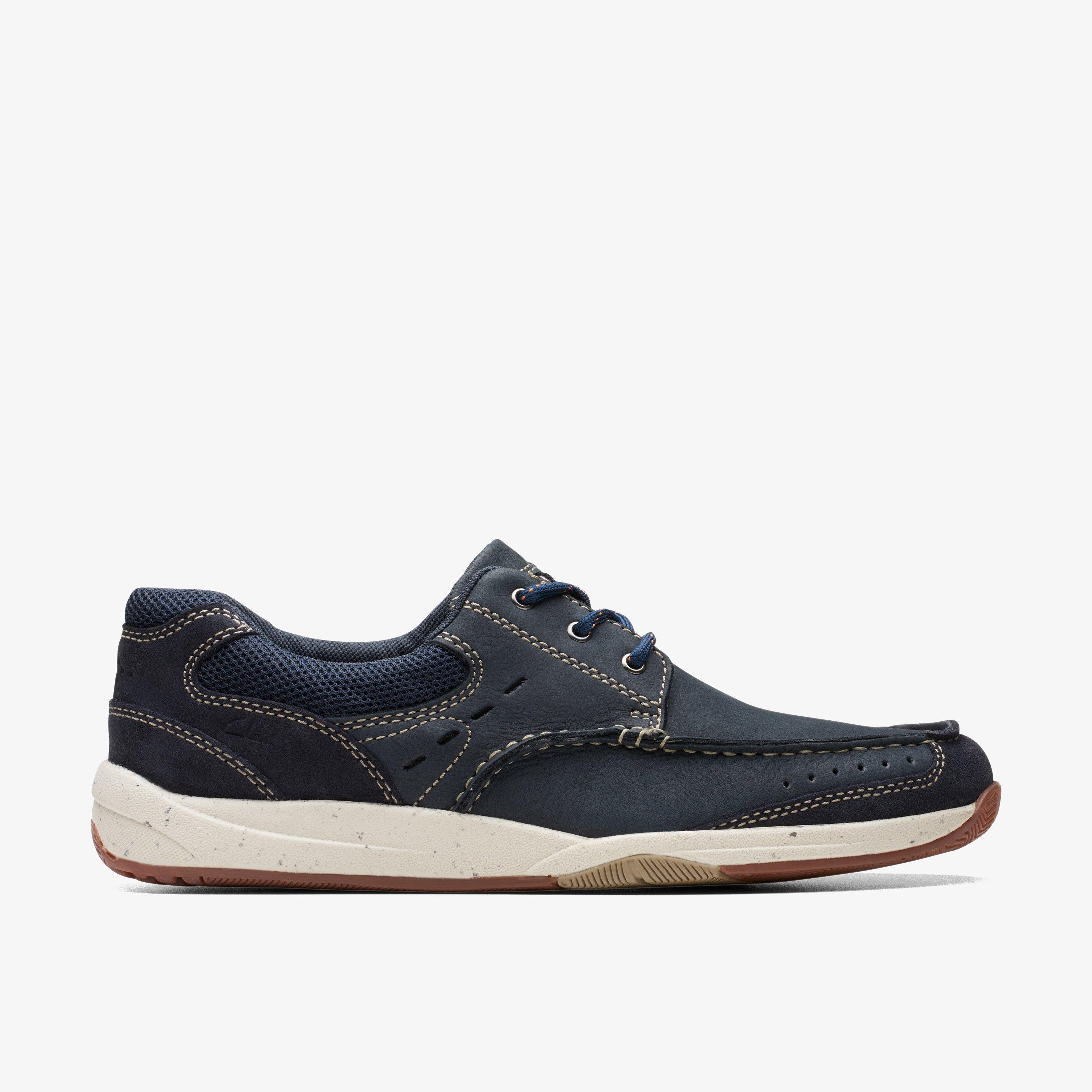Allston Edge Navy Nubukschuhe Image