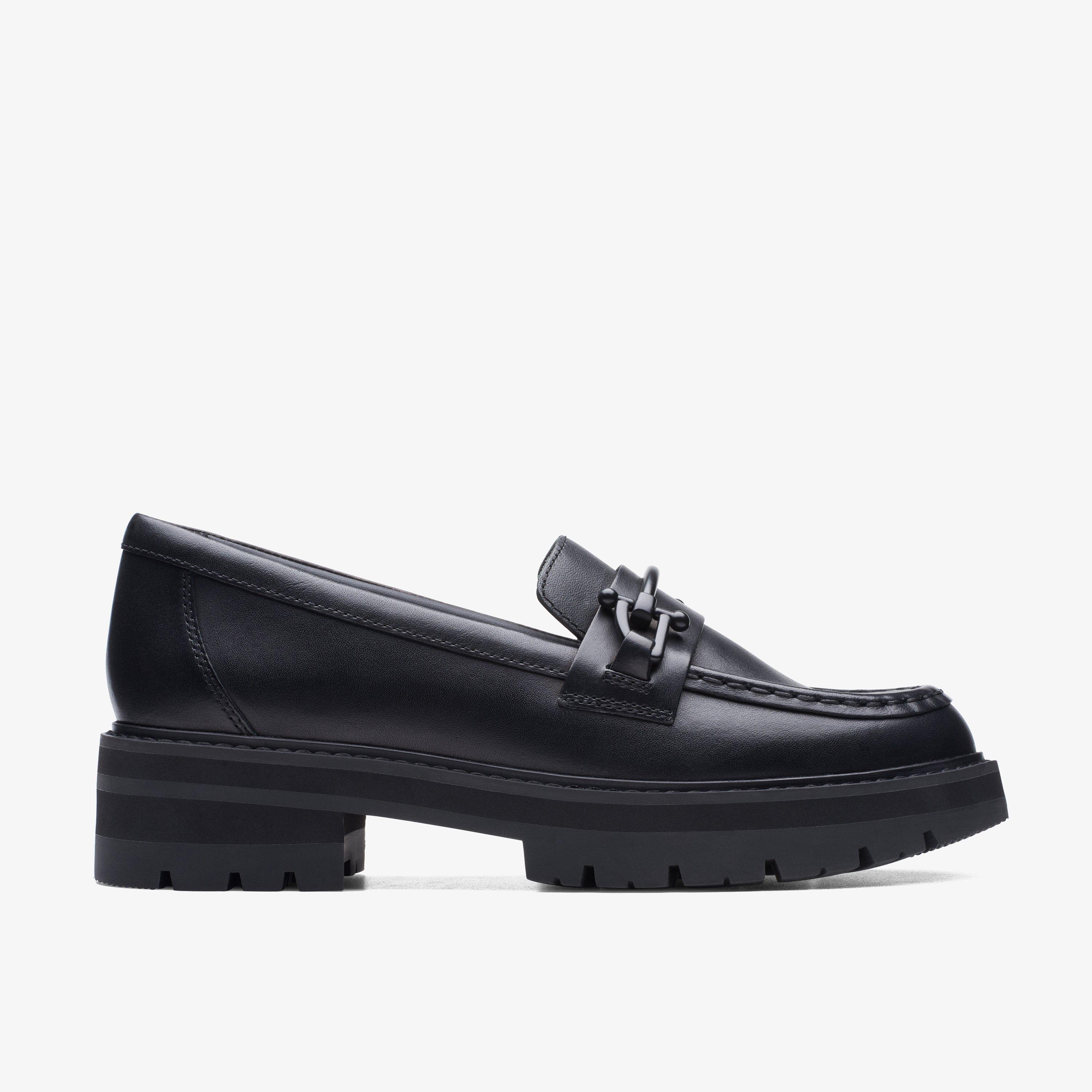 Orianna Bit Schwarze Lederschuhe EU 40,5 / UK 7