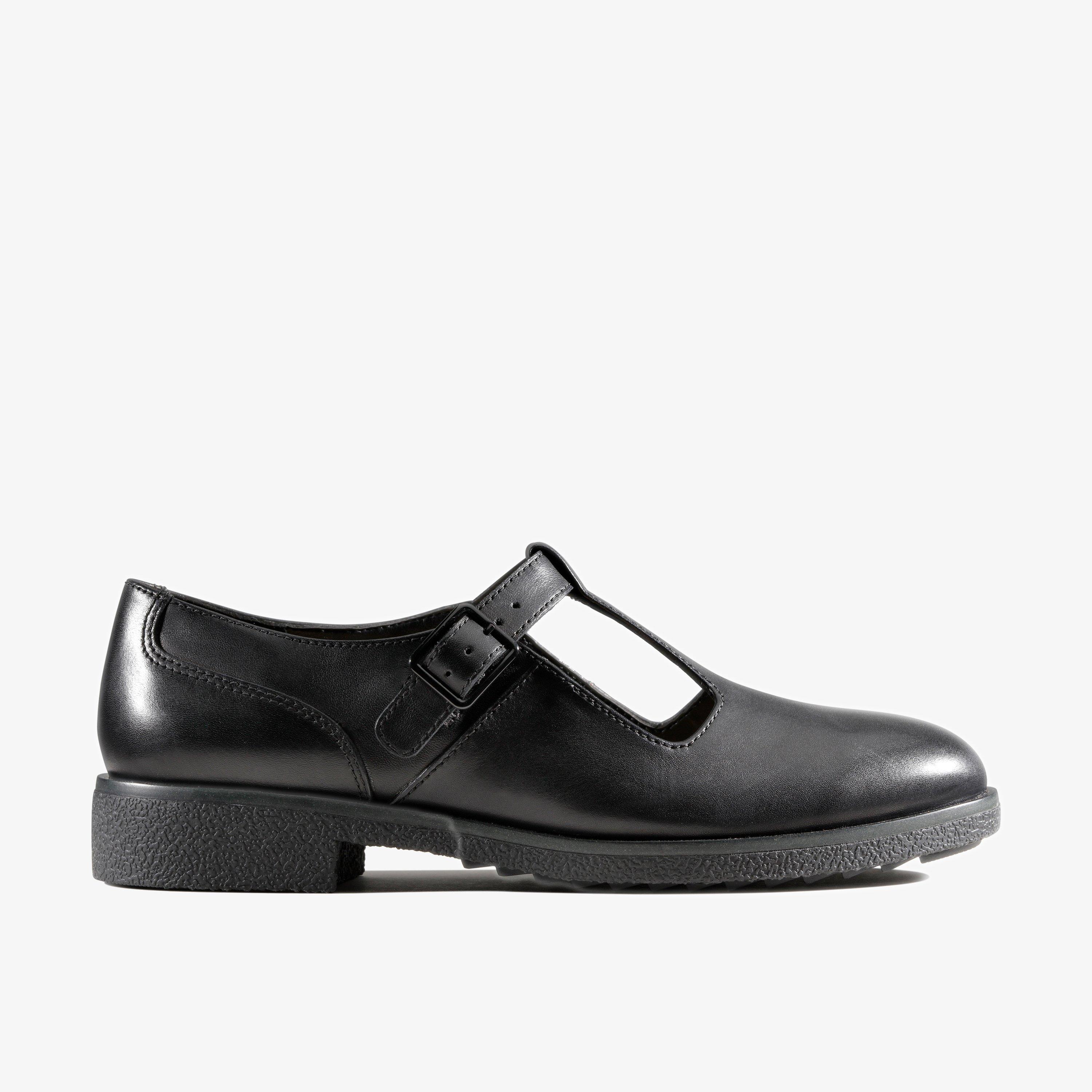 Griffin Stadt Schwarze Lederschuhe EU 38 / UK 5