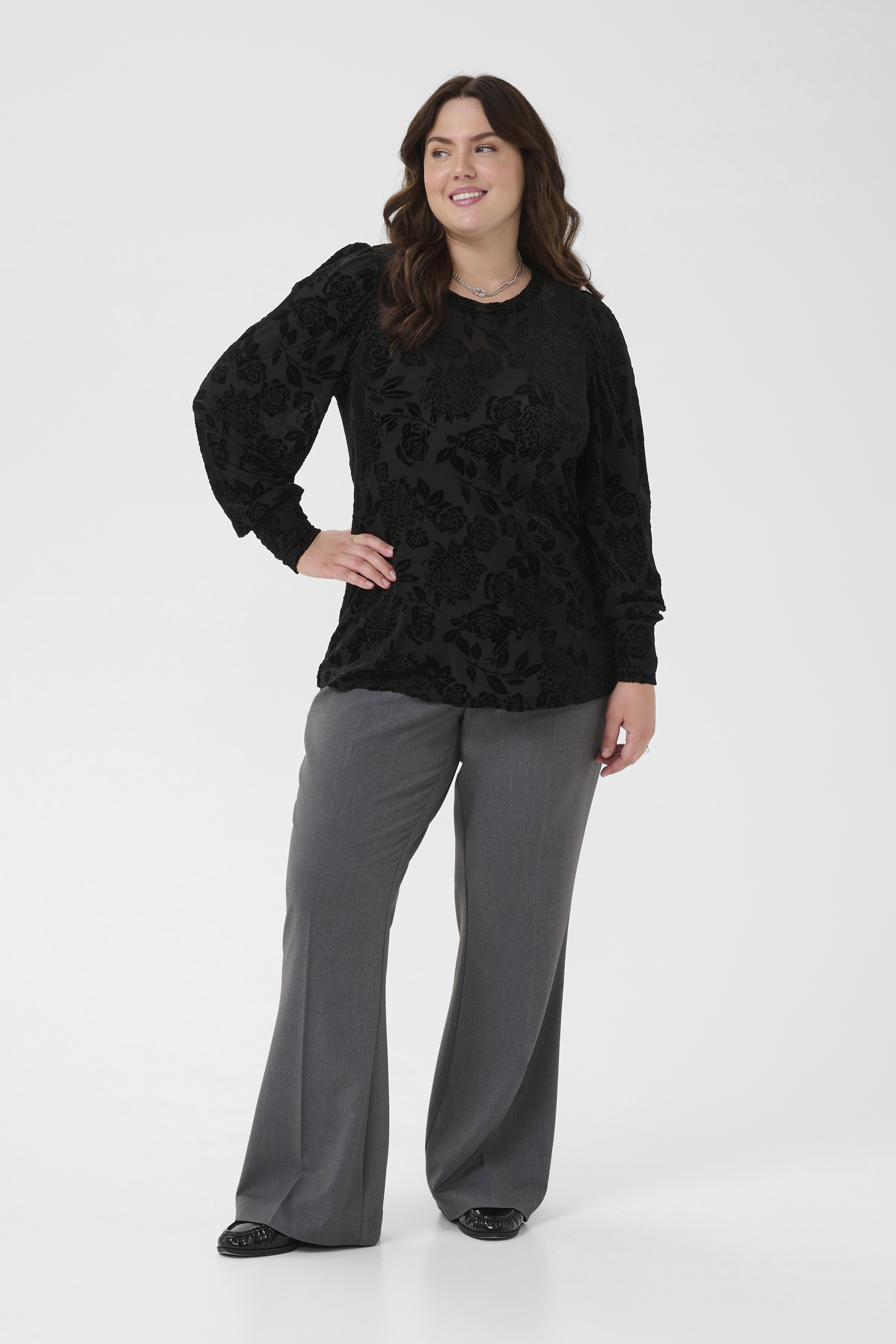 Langarm-Bluse KCrosie Langarm-Bluse Regular fit Image