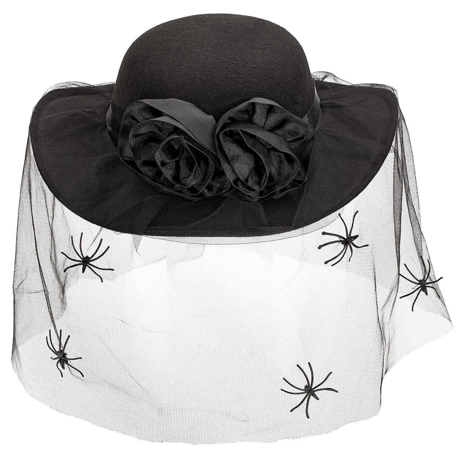 Chapeau "araignée", noir