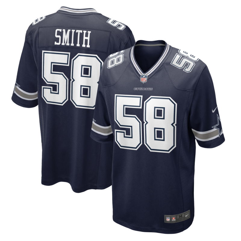 Dallas Cowboys Nike Heimtrikot – Marineblau – Mazi Smith – Herren Image