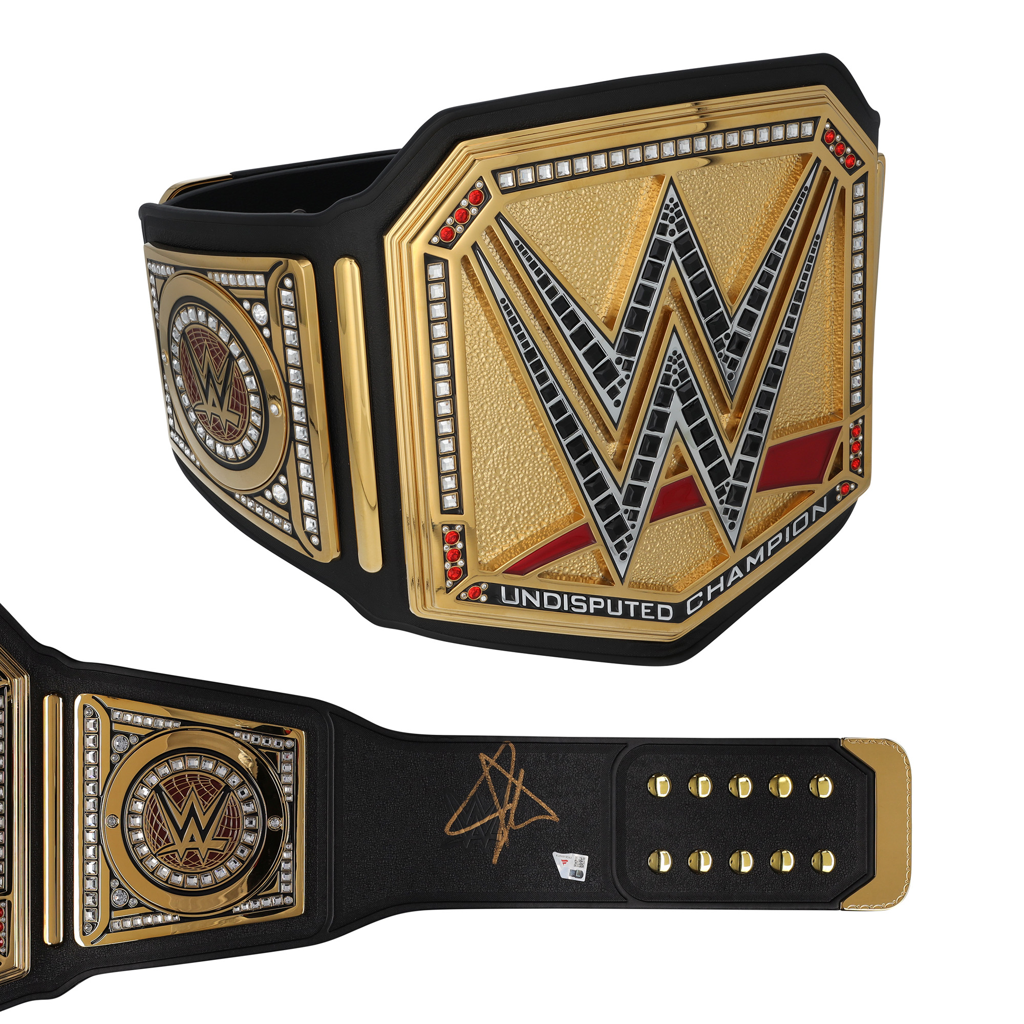 WWE John Cena Autogramm-Replika-Titelgürtel der Undisputed WWE Universal Championship Image