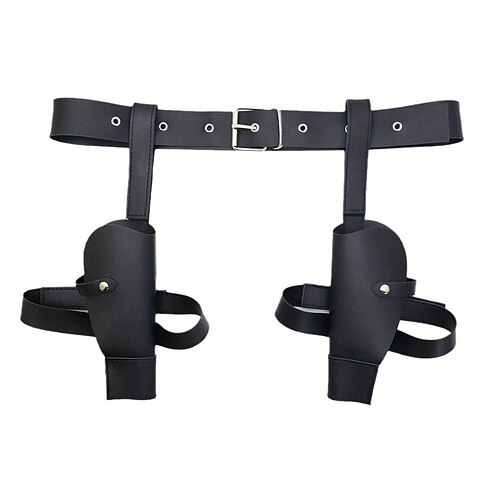 18. Jahrhundert 17. Jahrhundert Bundesstaat Texas Holster Westlicher Cowboy Amerikanisch Kostüm Herren Maskerade Leistung Maskerade Junggesellinnenabschiedsparty Erwachsene Gürtel Image