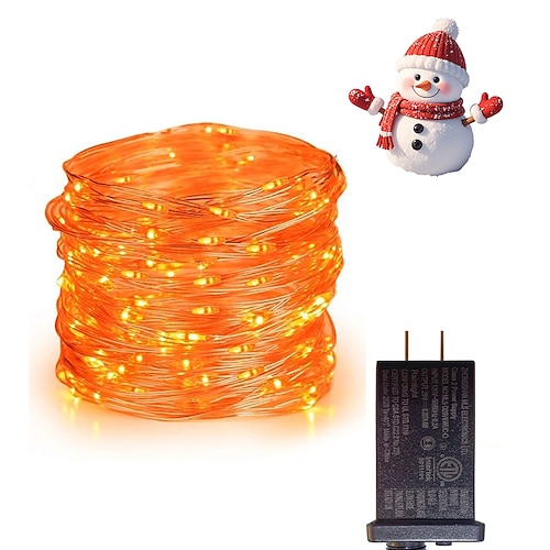 Feenlichter Lichterkette Innen Treppe Schlafzimmer Hochzeit Baum Feiertagsfeier Stimmung Dekorationslicht Lichterkette Niederspannungsstecker 10/20/30/50/150/200M Image