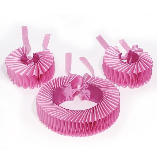 Karnevalskostüm 2026 Clown Narr Karneval Rüschenkragen Tüllrüsche Zirkus Cosplay-Kostüm Erwachsene Damen Halloween Karneval Party Leistung Einfaches Karnevalskostüm Verkleiden Image