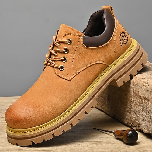 Hellbraune Herren-Freizeitschuhe aus Kunstleder – stilvoll und strapazierfähig, perfekt für den Alltag, Freizeitaktivitäten und Wochenendausflüge. Image