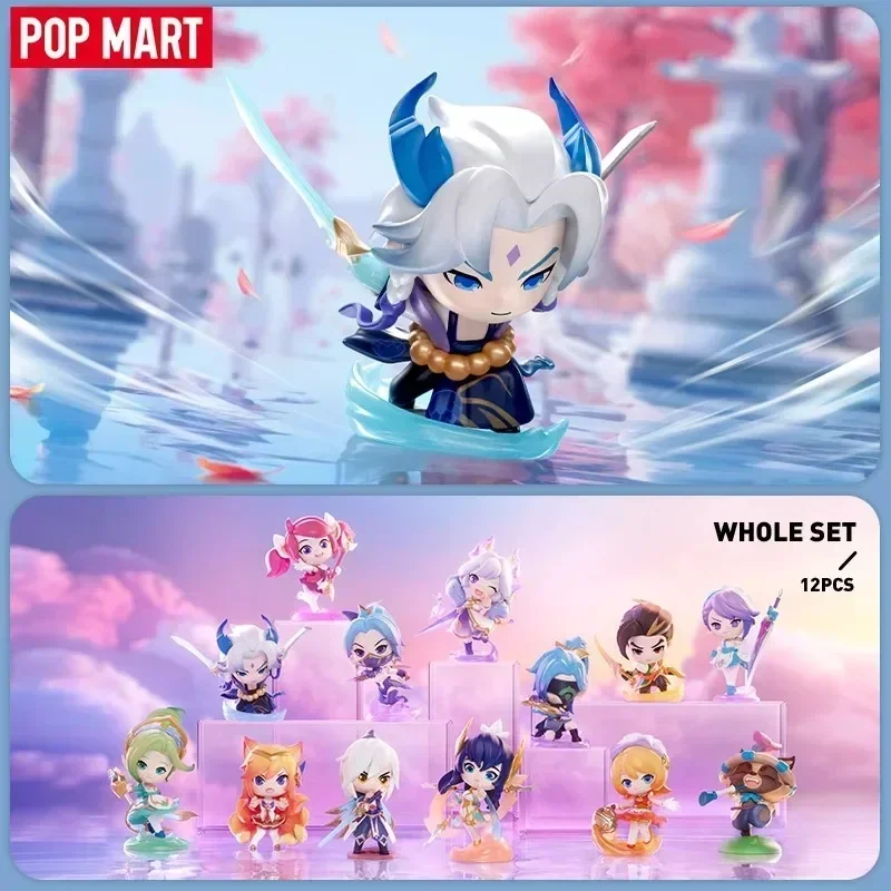 POP MART Kampf für den goldenen Spatel Chibi Serie Blind Box Mystery Box Guess Bag Spielzeug Puppe Niedliche Anime-Figur Desktop-Ornamente