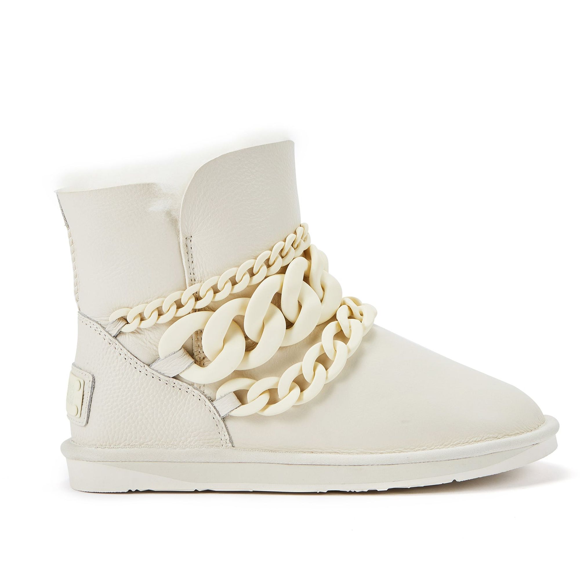 Alice weiße Stiefeletten