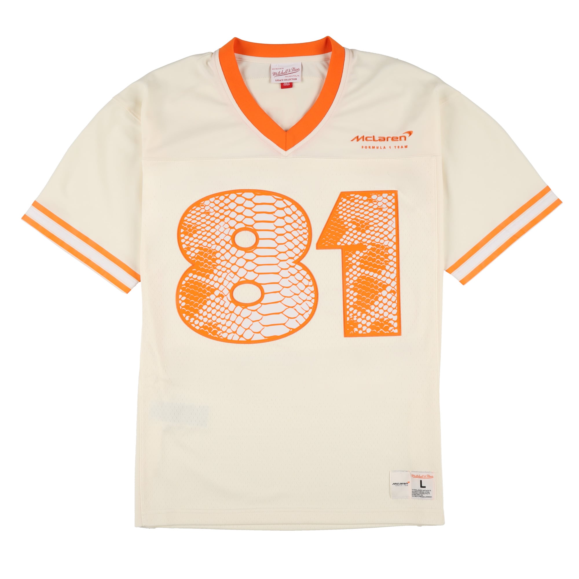 Maillot McLaren Mitchell & Ness Oscar Piastri Legacy - unisexe Taille: 2XL