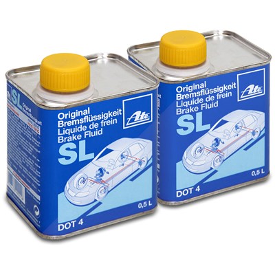 Ate 2x 500ml Bremsflüssigkeit SL DOT4 [Hersteller-Nr. 03.9901-5801.2] Image